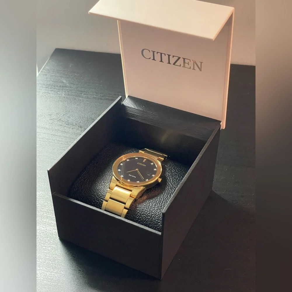 Citizen Eco-Drive Gold Watch - Picture 2 of 12